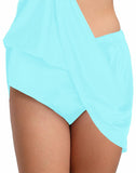 FULLFITALL - Chlorine Resistant A-Line Swim Skirt Light Green