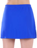 FULLFITALL - Chlorine Resistant A-Line Swim Skirt Light Blue