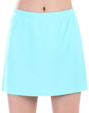 FULLFITALL - Chlorine Resistant A-Line Swim Skirt Light Green