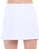 FULLFITALL - Chlorine Resistant A-Line Swim Skirt  White