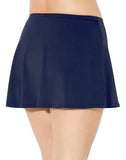 FULLFITALL - Chlorine Resistant A-Line Swim Skirt Navy