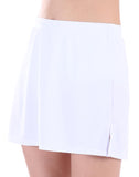 FULLFITALL - Chlorine Resistant A-Line Swim Skirt  White