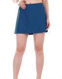 FULLFITALL - Chlorine Resistant A-Line Swim Skirt Lake blue