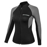 Women's 2mm Hydrophobe Neoprene Top Zip Front