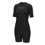 Women's 3mm Short Sleeve Shorts One-Piece Wetsuit