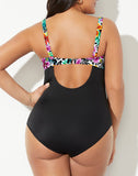 FULLFITALL - Mallorca Multi Cut Out Underwire One Piece Swimsuit