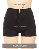 FULLFITALL - Black Cargo Swim Short