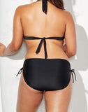 FULLFITALL - Black Triangle Bikini Set