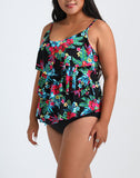 FULLFITALL - Tiered Tankini Set