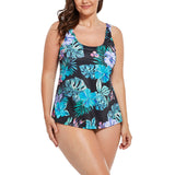 FULLFITALL - Green Palms Classic Tankini Top