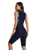 Long-cut Legs One-Piece Surf Suit